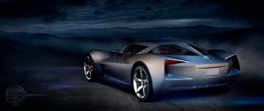 Эскиз Chevrolet Corvette Stingray Concept 2009 года  (фото 2 из 16)